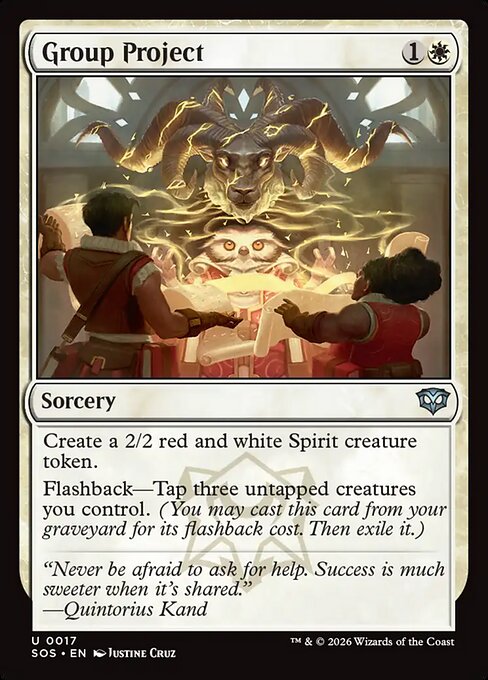 Group Project - Magic: The Gathering SOS #17