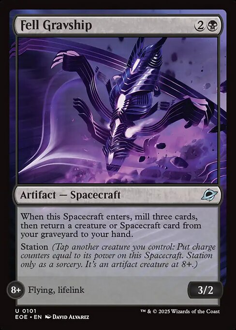 Fell Gravship - Magic: The Gathering EOE #101
