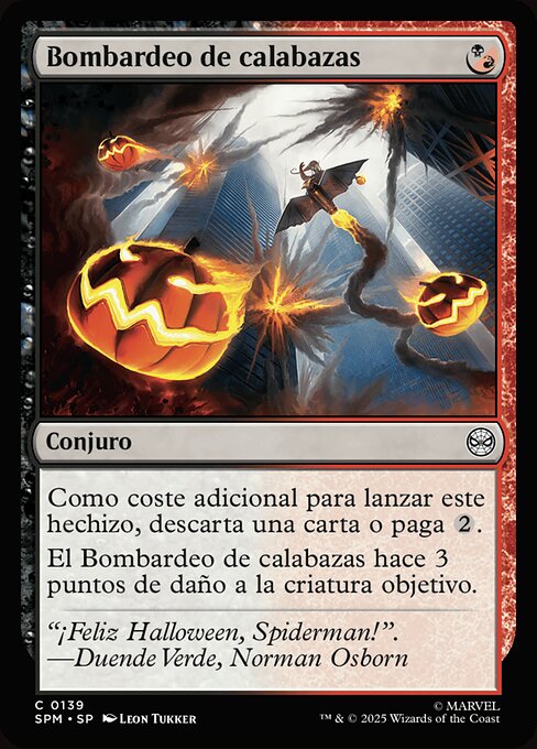 Pumpkin Bombardment · SPM #139 · ES