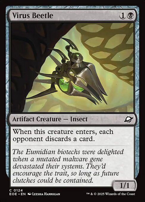 Virus Beetle - Magic: The Gathering EOE #124