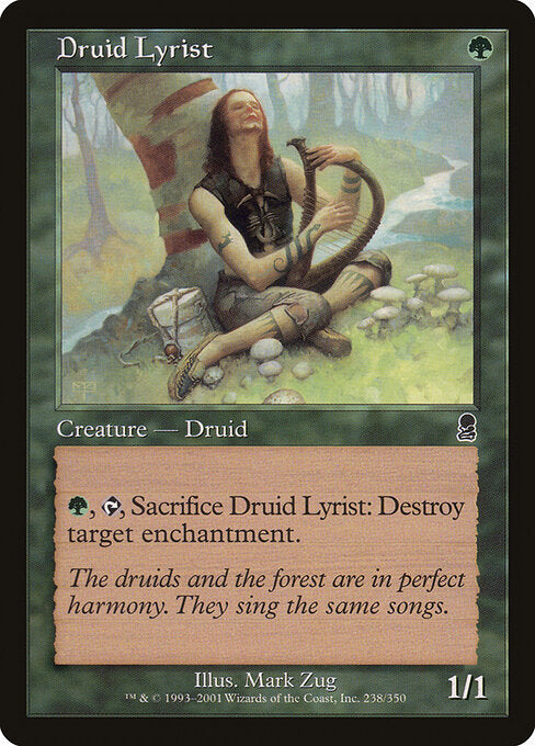 Druid Lyrist - Magic: The Gathering ODY #238