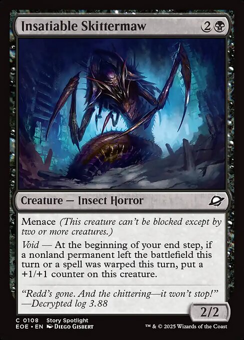Insatiable Skittermaw - Magic: The Gathering EOE #108