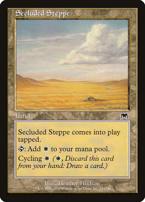 Secluded Steppe - Magic: The Gathering ONS #324