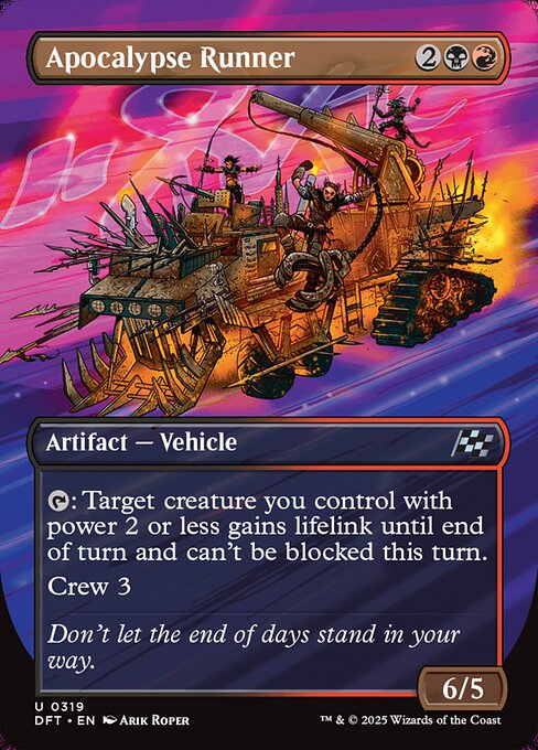 Apocalypse Runner - Magic: The Gathering DFT #319