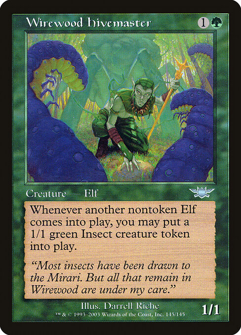 Wirewood Hivemaster - Magic: The Gathering LGN #145