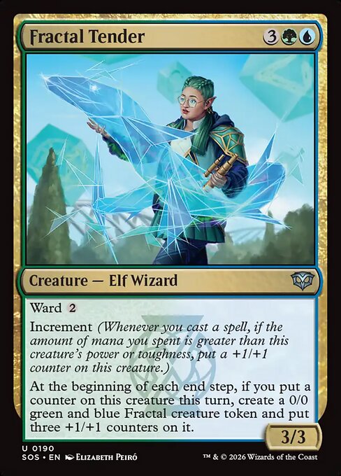 Fractal Tender - Magic: The Gathering SOS #190