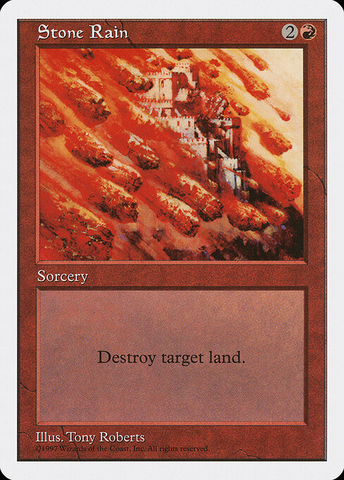 Stone Rain - Magic: The Gathering 5ED #270