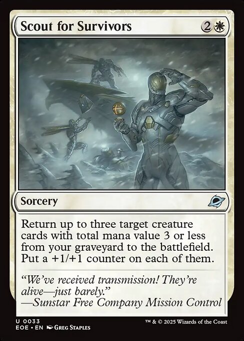 Scout for Survivors - Magic: The Gathering EOE #33