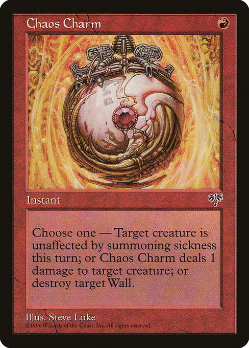 Chaos Charm - Magic: The Gathering MIR #163