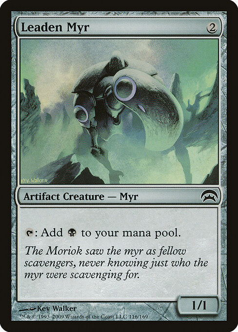 Leaden Myr - Magic: The Gathering HOP #116