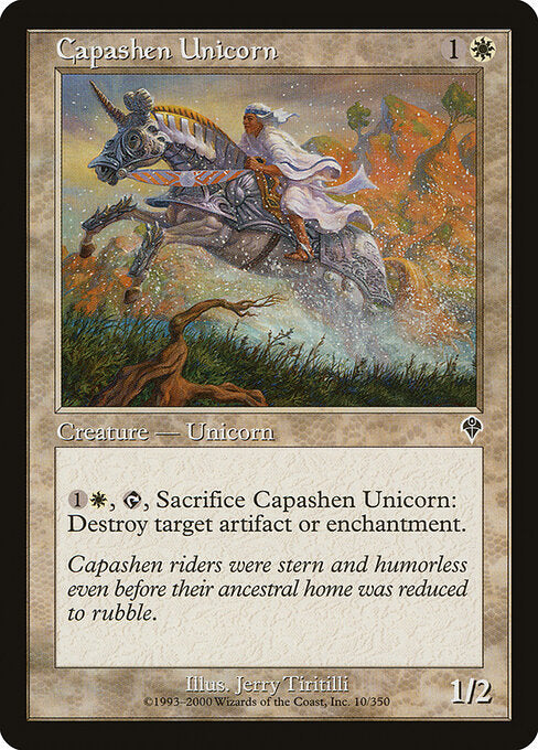 Capashen Unicorn - Magic: The Gathering INV #10