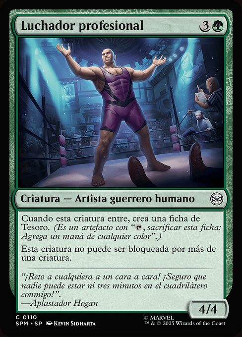 Professional Wrestler · SPM #110 · ES