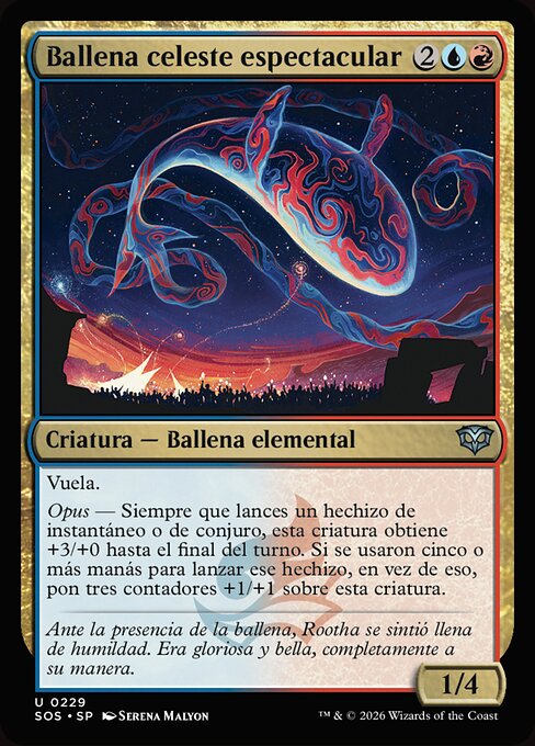 Spectacular Skywhale · SOS #229 · ES