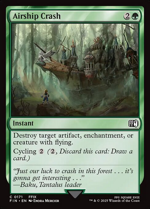 Airship Crash - Magic: The Gathering FIN #171
