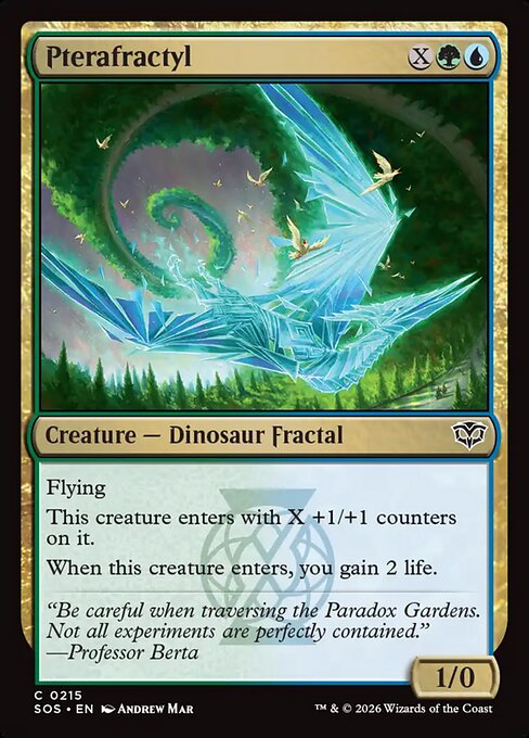 Pterafractyl - Magic: The Gathering SOS #215