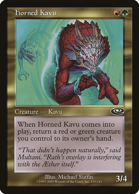 Horned Kavu Planeshift PLS