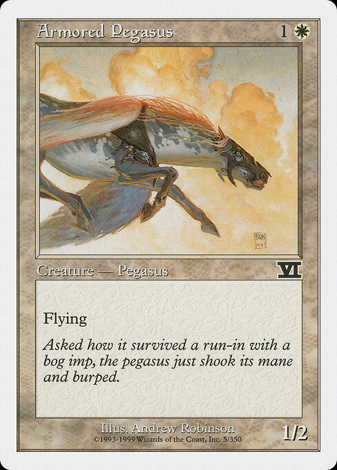 Armored Pegasus - Magic: The Gathering 6ED #5