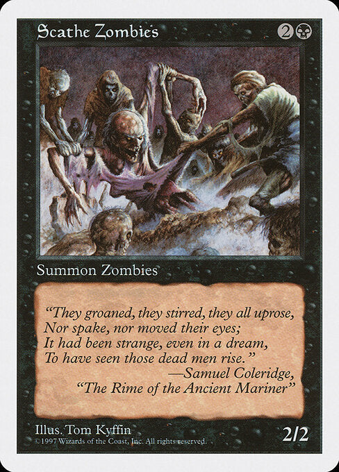 Scathe Zombies - Magic: The Gathering 5ED #192