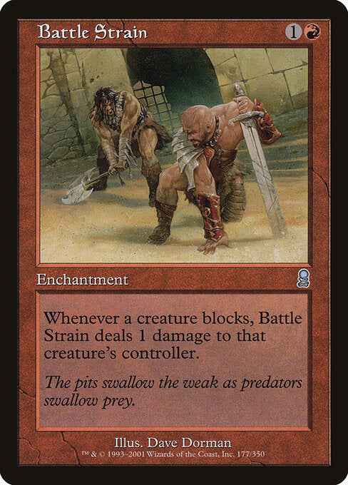 Battle Strain - Magic: The Gathering ODY #177