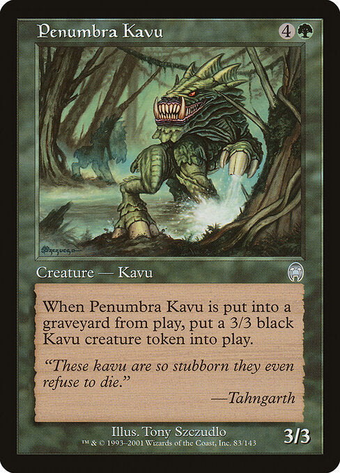 Penumbra Kavu - Magic: The Gathering APC #83