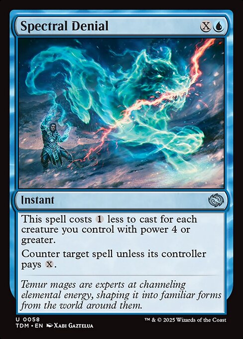 Spectral Denial - Magic: The Gathering TDM #58