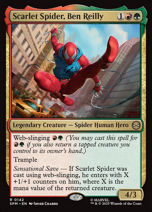 Scarlet Spider, Ben Reilly - Magic: The Gathering SPM #142