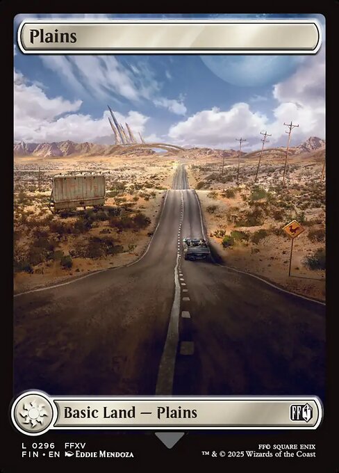 Plains - Magic: The Gathering FIN #296