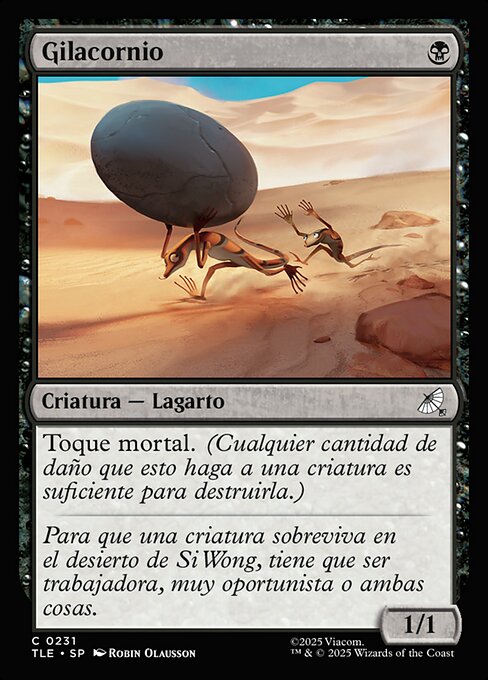 Gilacorn · TLE #231 · ES
