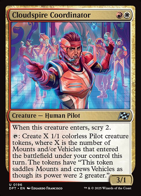 Cloudspire Coordinator - Magic: The Gathering DFT #196