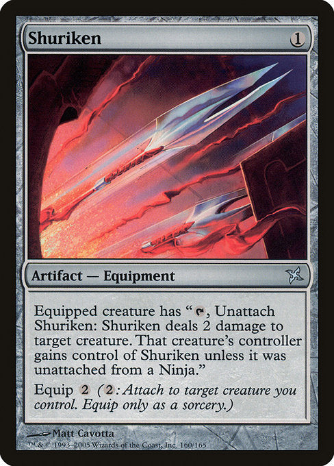 Shuriken Betrayers of Kamigawa BOK