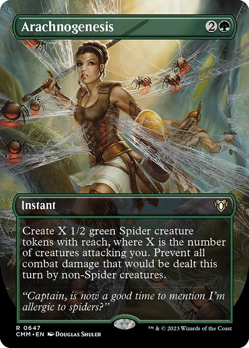 Arachnogenesis Commander Masters cmm