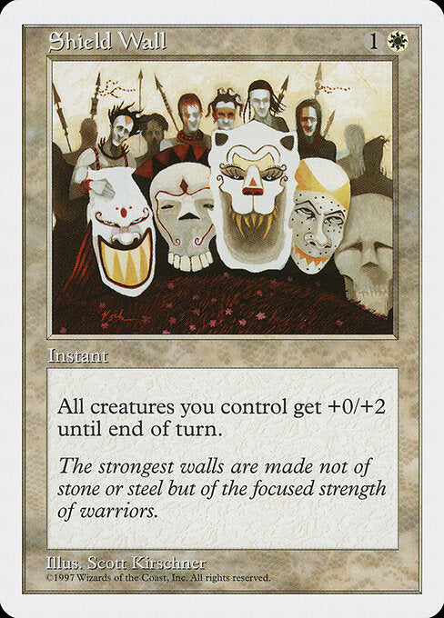 Shield Wall - Magic: The Gathering 5ED #63