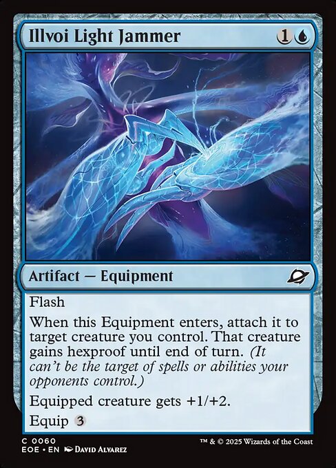 Illvoi Light Jammer - Magic: The Gathering EOE #60
