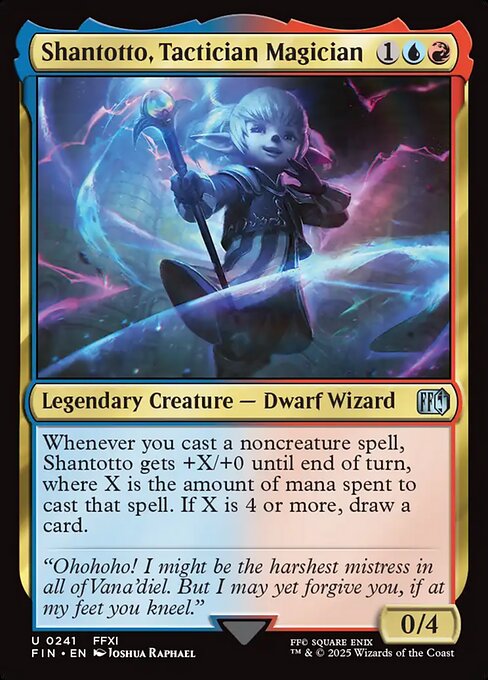 Shantotto, Tactician Magician - Magic: The Gathering FIN #241