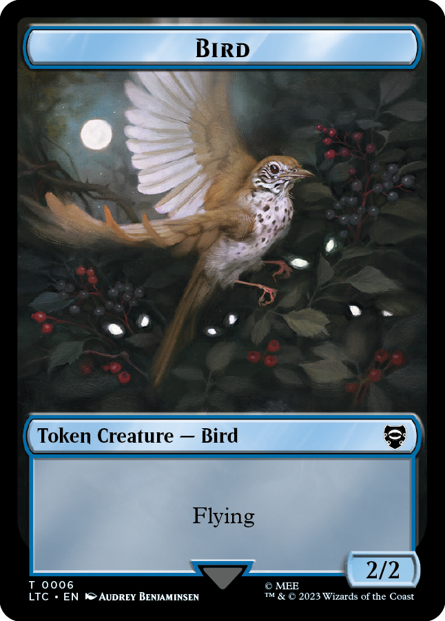 LTC - Elf Warrior // Bird (Blue) Token