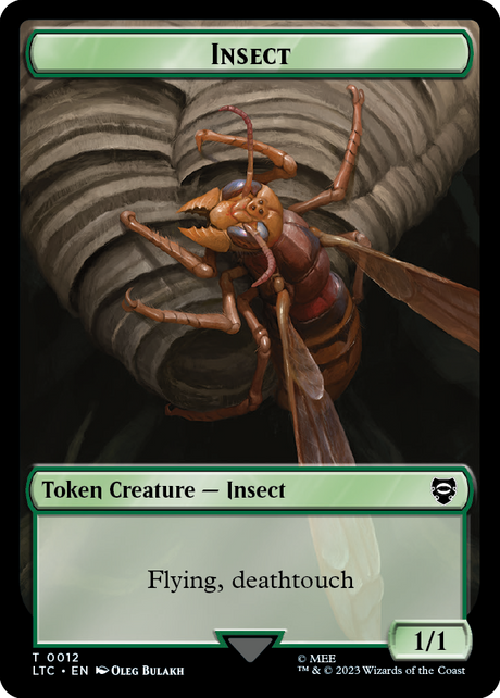 LTC - Elf Warrior // Insect Token