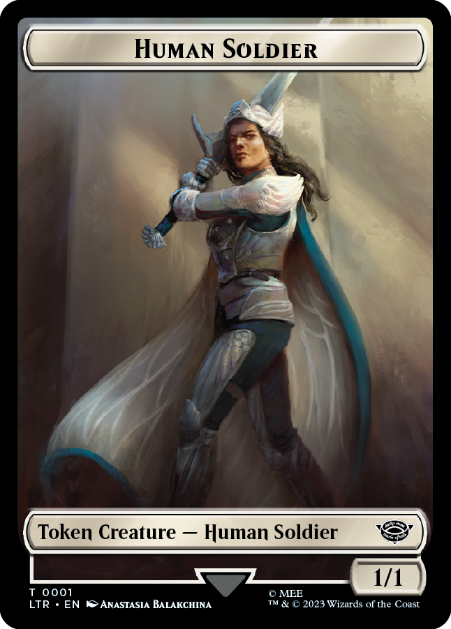 LTC - Human Soldier (Gondor) // Human Token