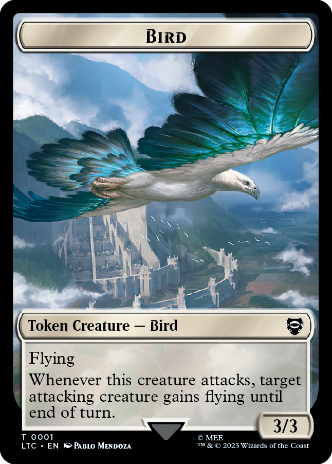 LTC - Bird (White) // Goat Token