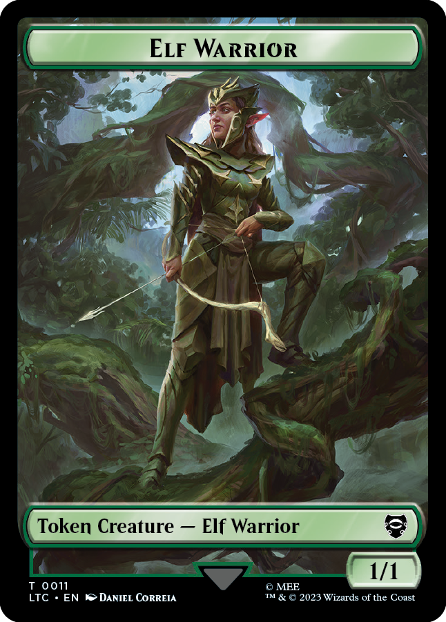 LTC - Elf Warrior // Bird (Blue) Token