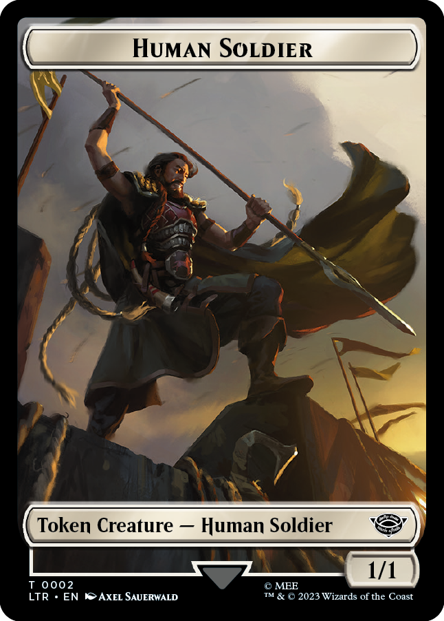 LTR - Human Soldier (Rohirrim) Token