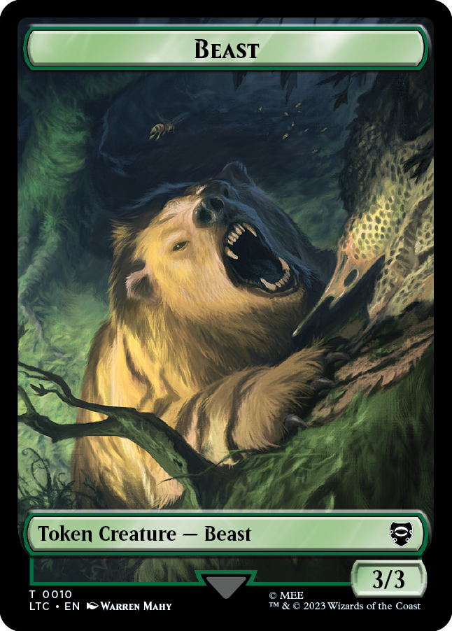 LTC - Beast // Treefolk Token