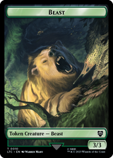 LTC - Beast // Treefolk Token