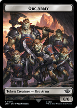 LTC - Orc Army (Uruk-hai) // Orc Army (Sauron) Token