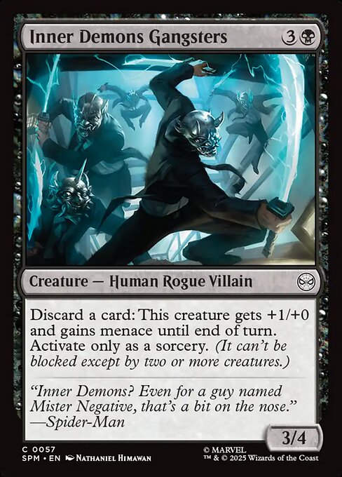 Inner Demons Gangsters - Magic: The Gathering SPM #57