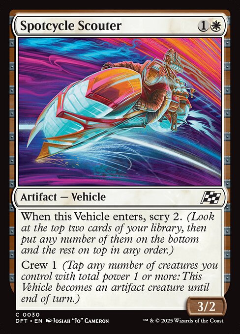 Spotcycle Scouter - Magic: The Gathering DFT #30