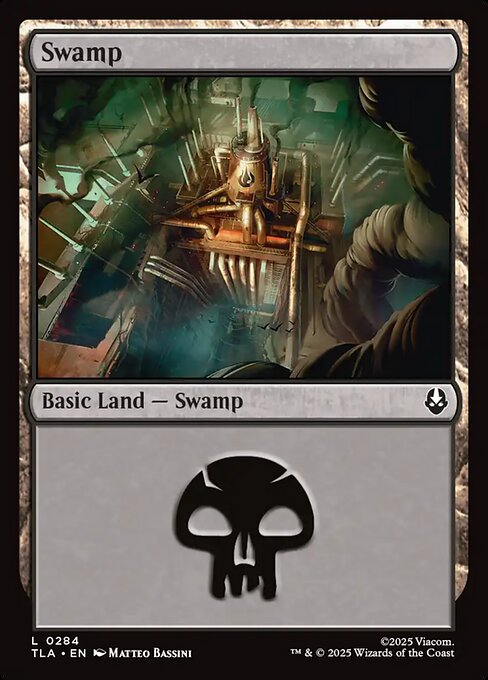 Swamp - Magic: The Gathering TLA #284