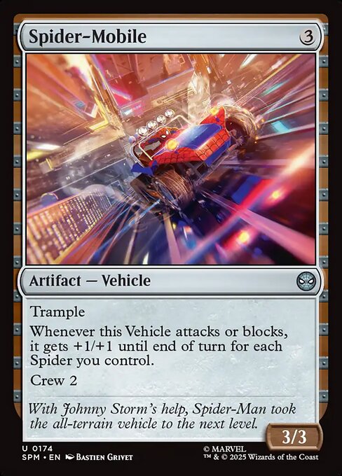 Spider-Mobile - Magic: The Gathering SPM #174