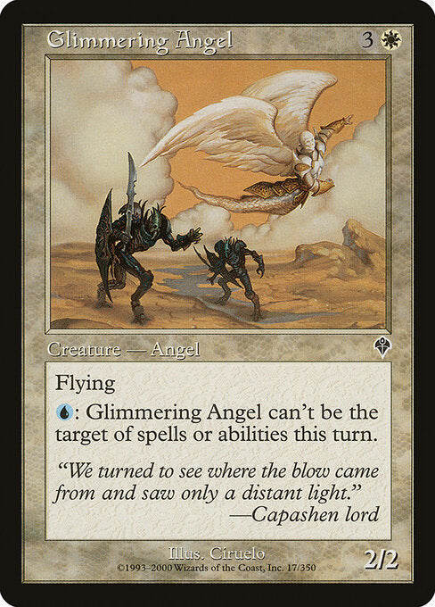 Glimmering Angel - Magic: The Gathering INV #17