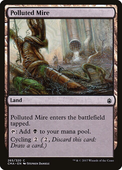Polluted Mire - Magic: The Gathering CMA #265
