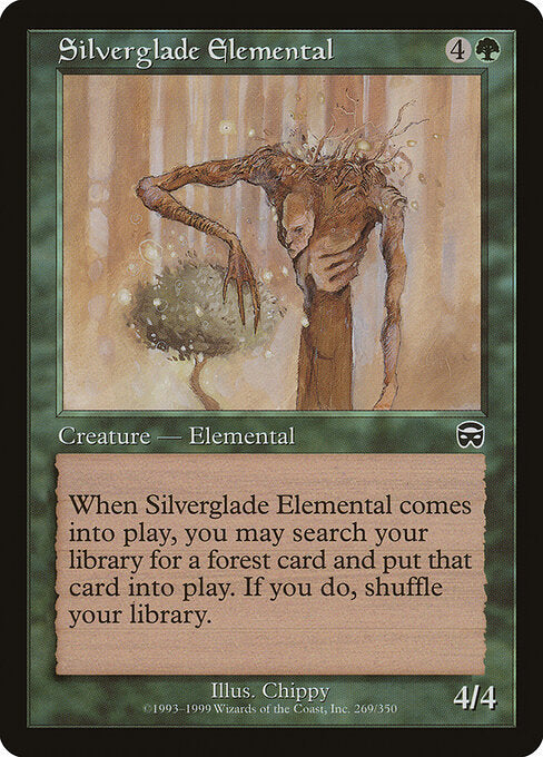 Silverglade Elemental - Magic: The Gathering MMQ #269